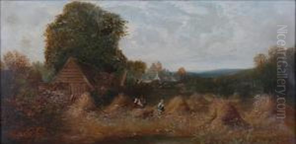Harvesting Scenes Apair - view 1