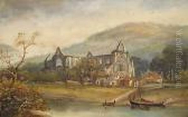 Tintern Abbey;chepstow Castle - view 1