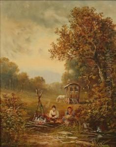 The Gypsy Encampment by Henry Harris