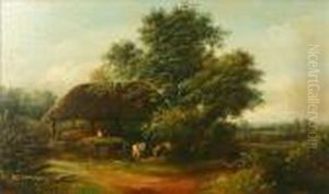 Unloading The Haywain by Henry Harris