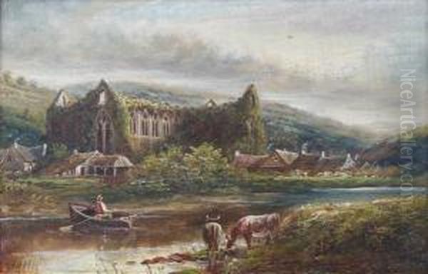 'tintern Abbey';chepstow Castle - view 1