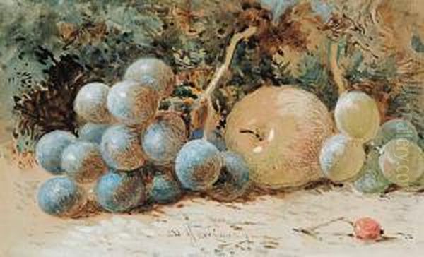 Untitled - Grapes And Apple - view 1