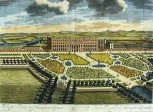 The Royal Palace Of Hampton Court by John Harris