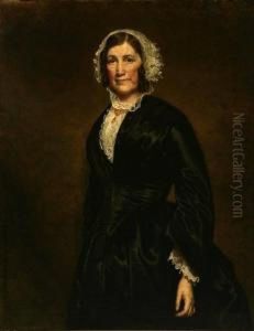 Portrait Of A Woman by John Ii Harris