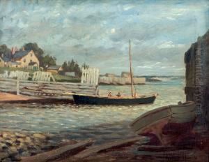 Fishing Harbour And Village, Prince Edward Island