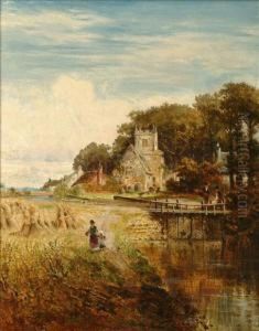 A Sunny Day Bythe Church