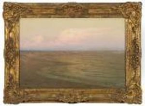 Sunset Over The Bay by Alexander Thomas Harrison