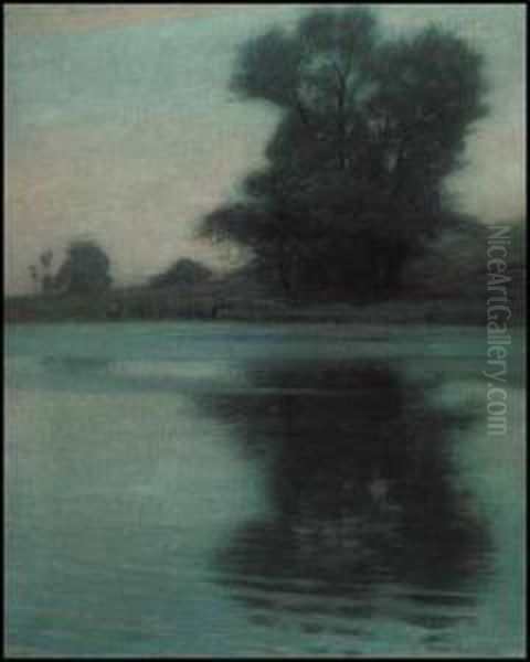 Trees In Mist - view 1