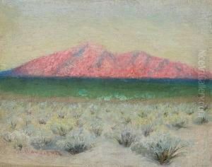 Western Mountain Landscape by Lowell Birge Harrison