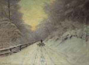 ''winter Sunrise'' by Lowell Birge Harrison