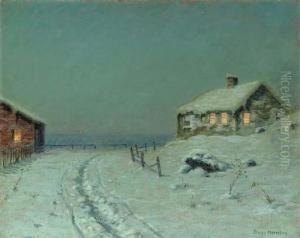 Winter Twilight by Lowell Birge Harrison