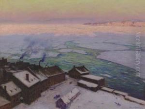 Sunrise, Quebec by Lowell Birge Harrison