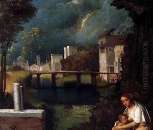 Tempest (detail) by Giorgione