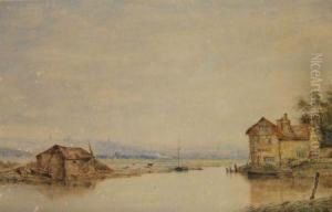 A Broadland Scene A Broadland Scene