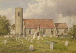All Saints Church Belton by Charles Harmony Harrison