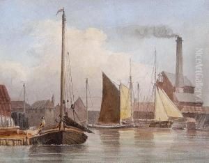Boats In Yarmouth Harbour