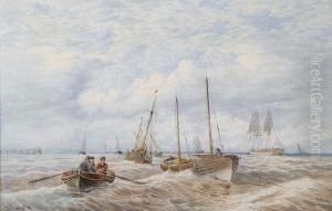 Boats Off Yarmouth