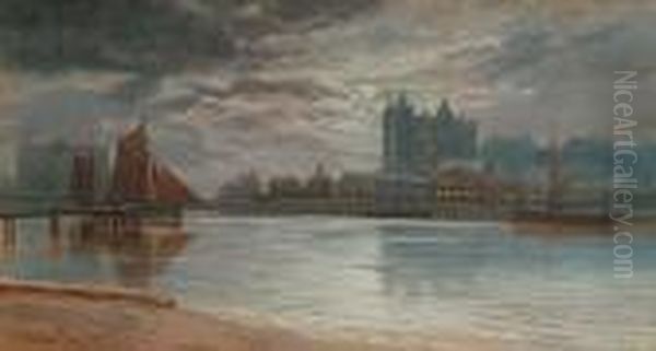 Moonlight Over A River - view 1