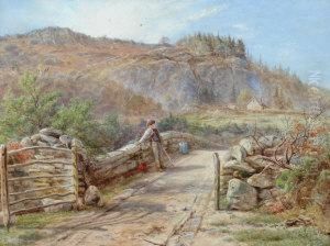 A Welsh Country Lane (denbyshire)