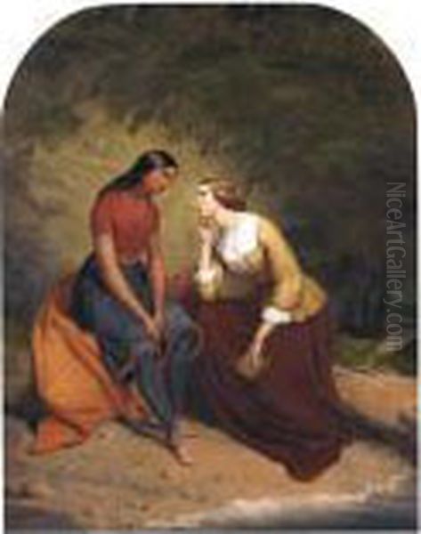 The Meeting Of Hetty And Hist - view 1