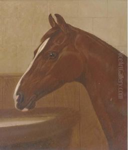 At The Water Trough by Walter Harrowing