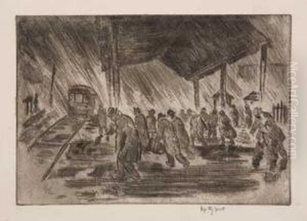 The Working People, Waiting For A Streetcar - view 1