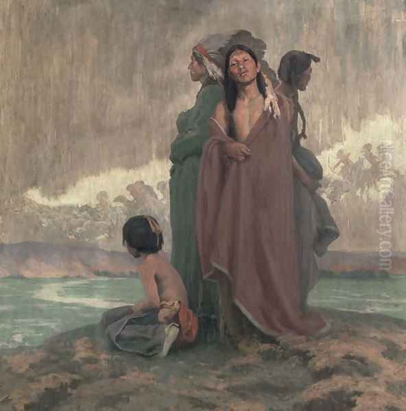 A Vision of the Past, 1913 - view 1