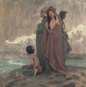 A Vision of the Past, 1913 by Eanger Irving Couse