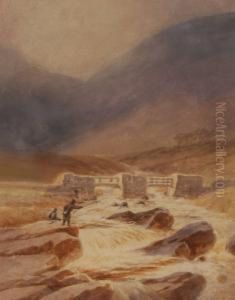 Fishermen On A Highland River