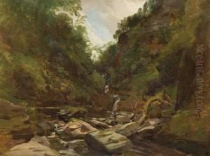 The Birk Of Aberfeldy, Perthshire, Scotland by William M. Hart
