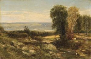 Paysage De La Cote Est Des Etats-unis by William M. Hart