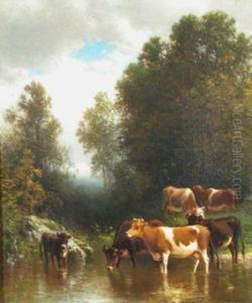 Cattle Watering - view 1
