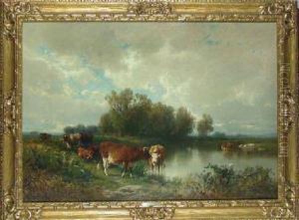 Cattle Watering - view 1