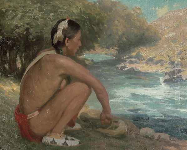 The Mountain Stream, c.1914 - view 1