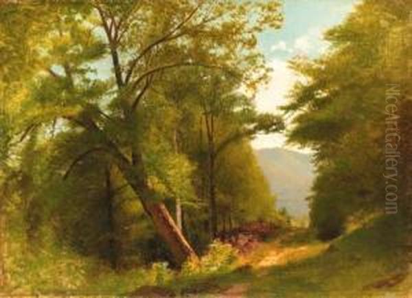 Signed 'wm. Hart.' (lower
Right)--dated '1872' And Inscribed Withtitle (on The Stretcher) - view 1