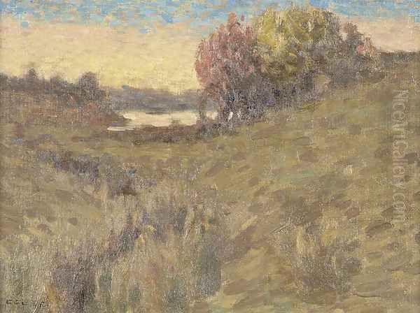 Northwest Landscape with Lake - view 1