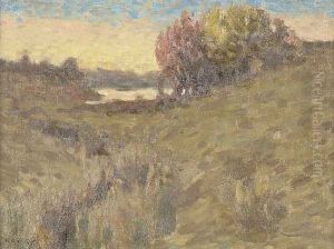 Northwest Landscape with Lake by Eanger Irving Couse