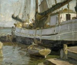 Krabbenkutter by Hans Hartig