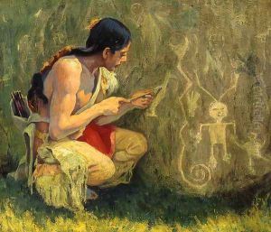 The Pictographs by Eanger Irving Couse