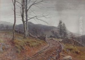 Hillside Track by Henry Albert Hartland
