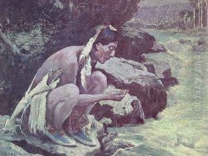 The Drink by Eanger Irving Couse
