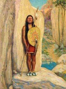 The Sentinel by Eanger Irving Couse