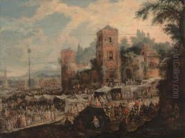 A Town Kermesse - view 1