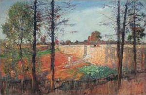 A Hundred Miles From Hyde Park Corner by Archibald Standish Hartrick