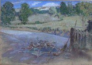 Cleeve Hall by Archibald Standish Hartrick