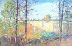 100 Miles From Hyde Park Corner by Archibald Standish Hartrick