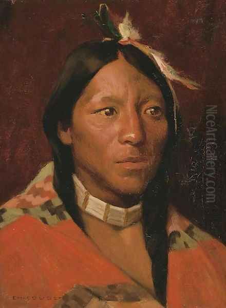 John Concha, Taos Pueblo - view 1