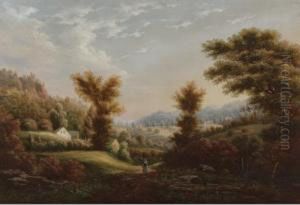 Early Autumn Landscape by George Gunther Hartwick