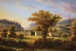 Harvest Time In The Catskills by George Gunther Hartwick