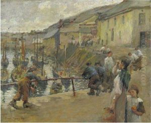 Mousehole, Newlyn by Harvey Harold